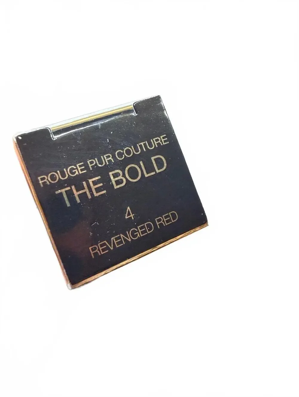 YSL The Bold Lipstick 4 Revenged Red New in Box